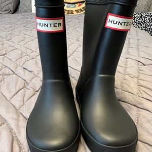 Kids hunter rain boots